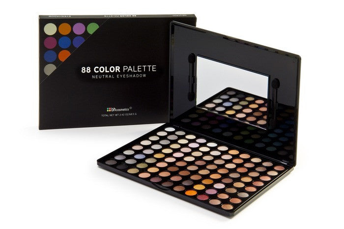 BH Cosmetics 88 Color Palette (Neutral) Eyeshadow - ADDROS.COM